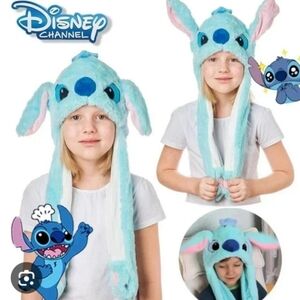 Blue Plush Kids Hat